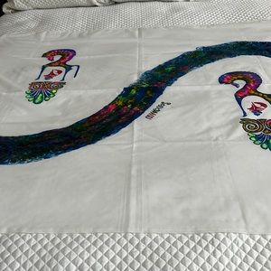 Mykonos Cover Up for bathing suit. Could be table cover too. Easy to tie.